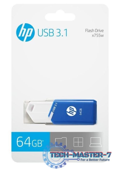 Pendrive (Pamięć USB) HP (64 GB /Biało-niebieski ) Pendrive (Pamięć USB) HP (64 GB /Biało-niebieski )