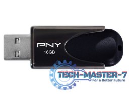 Pendrive (Pamięć USB) PNY (16 GB /USB 2.0 /Czarny )