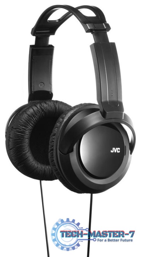 Słuchawki Na głowę JVC HA-RX330 (2.5m /3.5 mm wtyk/Czarny)