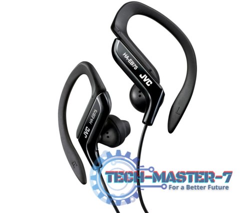 Słuchawki Na uszy JVC HA-EB75-B (1.2m /3.5 mm (pozłacany) wtyk/Czarny)