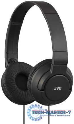 Słuchawki Na uszy JVC HA-S180-B Czarny (1.2m /3.5 mm (pozłacany) wtyk/Czarny)