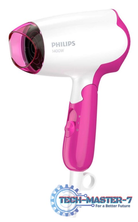 Suszarka do włosów PHILIPS BHD003/00 (1400W /Biało-różowy )