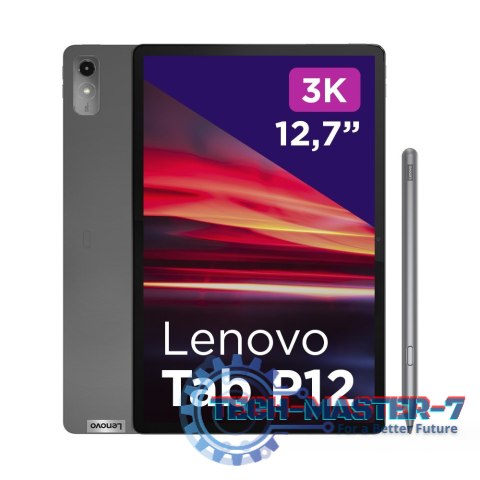 Tablet LENOVO Tab P12 8/128 GB Storm Grey (Szary) (12.7"/MediaTek Dimensity 7050/128GB/Android 13/Wi-Fi/Szary)