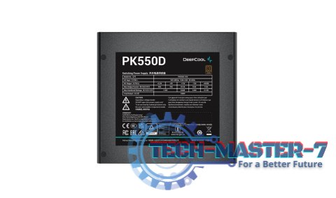 Zasilacz PC DEEPCOOL 550W R-PK550D-FA0B-EU Zasilacz PC DEEPCOOL 550W R-PK550D-FA0B-EU