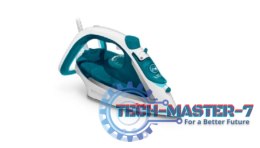Żelazko parowe TEFAL FV5718 Easygliss (2500W /Biało-niebieski)