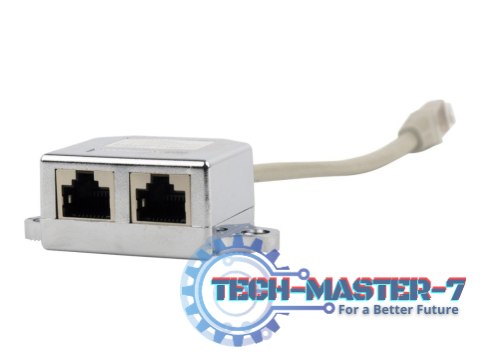 Adapter rozdzielacz LAN RJ-45/2XRJ-45 FTP