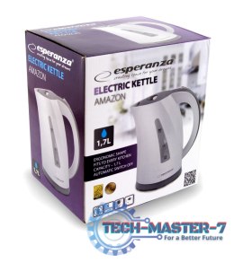 Czajnik ESPERANZA EKK022 (1.7L /2200W /Biało-szary )