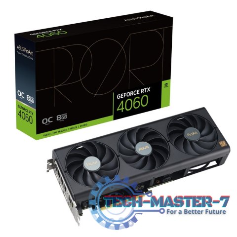 Karta graficzna ASUS ProArt GeForce RTX 4060 8GB OC GDDR6 (90YV0JM0-M0NA00) Karta graficzna ASUS ProArt GeForce RTX 4060 8GB OC GDDR6 (90YV0JM0-M0NA00)