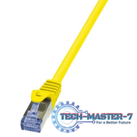 LOGILINK S/FTP Cat.6a 1 m Żółty 1 Patchcord