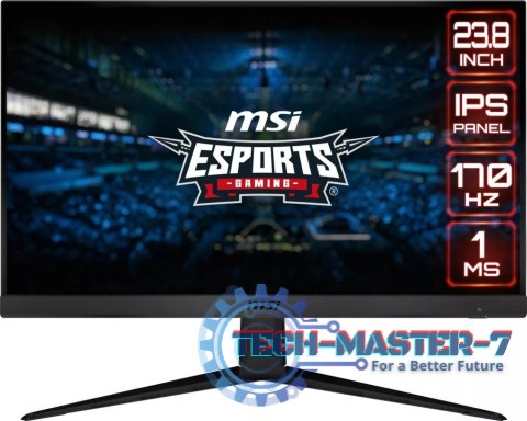 Monitor MSI G2412F (23.8" /IPS /170Hz /1920 x 1080 /Czarny) Monitor MSI G2412F (23.8" /IPS /170Hz /1920 x 1080 /Czarny)