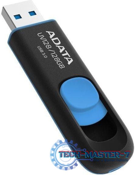 Pendrive (Pamięć USB) A-DATA (128 GB /USB 3.0 /Czarno-niebieski )