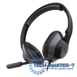 Słuchawki nauszne z mikrofonem CREATIVE HS720 V2 (USB wtyk/Czarny)