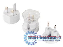 Adapter AKYGA AK-AD-61(1 - Typ A/B/C/E/F/D/M/N/H/I/J/K/L (żeńskie) do Typ C (męskie)\10000mA)