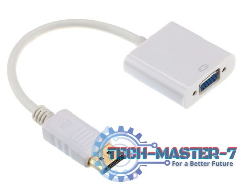 Adapter GEMBIRD A-DPM-VGAF-02-W DisplayPort - VGA Adapter GEMBIRD A-DPM-VGAF-02-W DisplayPort - VGA