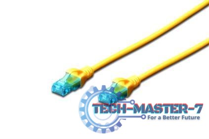 DIGITUS UTP Kat. 5e 0.25 m Żółty 0.25 Patchcord