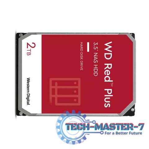 Dysk twardy WD Red Plus 2 TB 3.5" WD20EFPX Dysk twardy WD Red Plus 2 TB 3.5" WD20EFPX