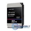 Dysk twardy WD Ultrastar 22 TB 3.5" 0F62785