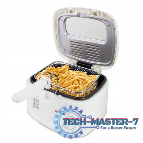 Frytownica tradycyjna ESPERANZA Spring Roll 2,5L Biały EKG012 (2.5l /1800W /Biały )