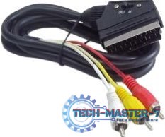 GEMBIRD 3xRCA - SCART 1.8 m 1.8m /s3x RCA (Chinch) 1x SCART