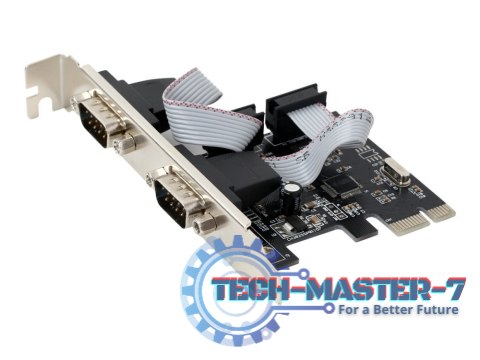 Gembird Kontroler PCI Express -> 2x COM 9 PIN (low profile)
