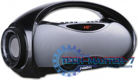 Głośnik bezprzewodowy REBELTEC SoundBox 320 (5h /Czarno-srebrny )
