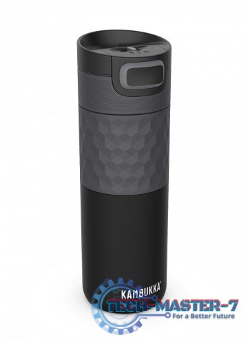 Kambukka kubek termiczny Etna Grip 500 ml - Black Steel Kambukka kubek termiczny Etna Grip 500 ml - Black Steel