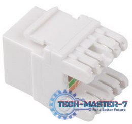 Moduł keystone gniazdo RJ45 LSA kat.6a UTP KSUA-1000