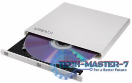 Napęd optyczny DVD-ROM Zewnętrzny USB 2.0 Biały