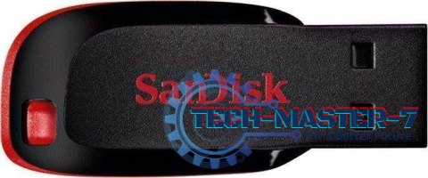 Pendrive (Pamięć USB) SANDISK (64 GB /USB 2.0 /Czarno-czerwony )