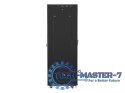 SZAFA INSTALACYJNA RACK STOJĄCA 19" 42U 800X800 CZARNA DRZWI SZKLANE LCD LANBERG (FLAT PACK)