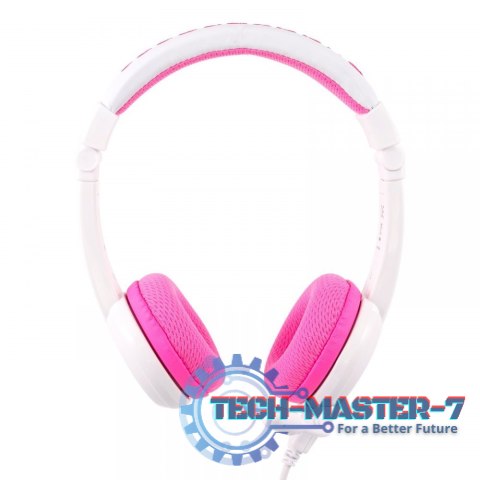 Słuchawki na głowę z mikrofonem BUDDYPHONE BP-SCHOOLP-PINK (1.4m /3.5 mm wtyk/Biało-różowy) Słuchawki na głowę z mikrofonem BUDDYPHONE BP-SCHOOLP-PINK (1.4m /3.5 mm wtyk/Biało-różowy)