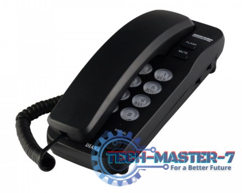 Telefon stacjonarny Mescomp MT 518 Diana czarna Telefon stacjonarny Mescomp MT 518 Diana czarna