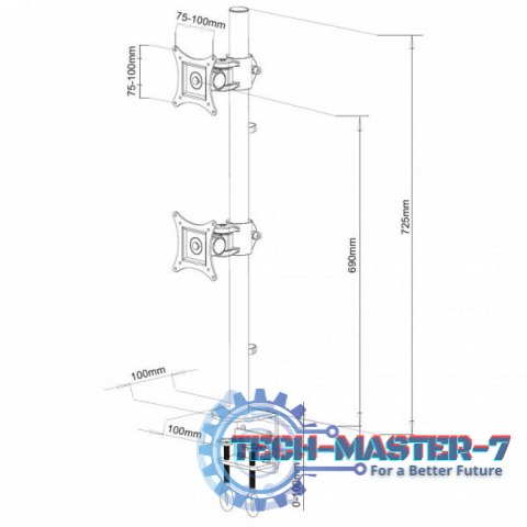 Uchwyt 020690 (13 - 27") Uchwyt 020690 (13 - 27")