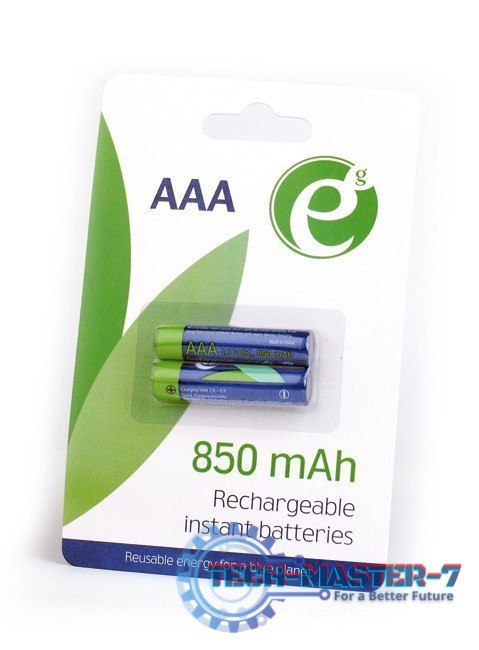 Baterie GEMBIRD NiMH AAA 850mAh 2 szt. EG-BA-AAA8R-01 Baterie GEMBIRD NiMH AAA 850mAh 2 szt. EG-BA-AAA8R-01
