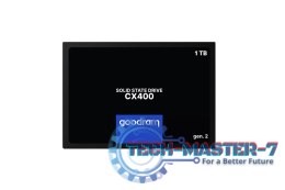 Dysk SSD GOODRAM SSDPR-CX400-01T-G2 CX400 gen. 2 (2.5″ /1 TB /SATA III (6 Gb/s) /550MB/s /500MB/s)