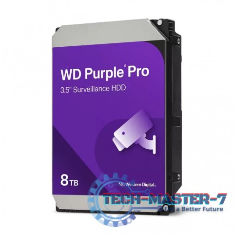 Dysk twardy WD Purple Pro 8 TB 3.5" WD8002PURP