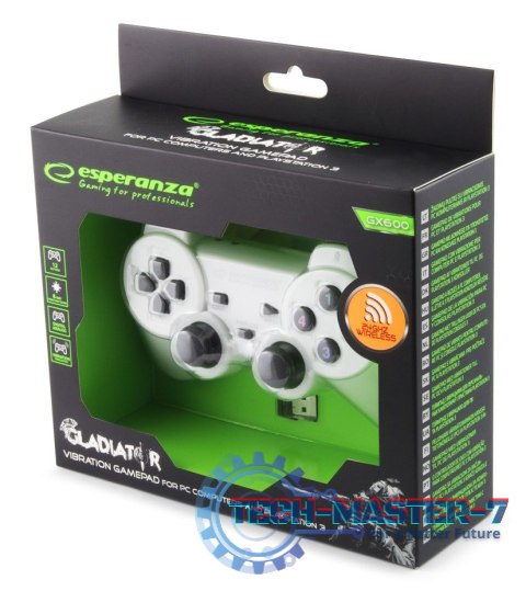 GAMEPAD BEZPRZEWODOWY 2.4GH PS3/PC GLADITOR GAMEPAD BEZPRZEWODOWY 2.4GH PS3/PC GLADITOR