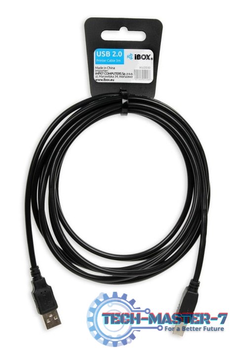 Kabel USB IBOX USB typ B 3 Kabel USB IBOX USB typ B 3