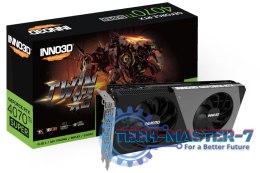 Karta graficzna INNO3D GeForce RTX 4070 Ti SUPER TWIN X2 16GB GDDR6X (N407TS2-166X-186156N)
