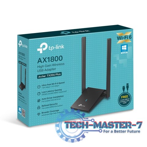 Karta sieciowa bezprzewodowa TP-LINK Archer TX20U Plus Karta sieciowa bezprzewodowa TP-LINK Archer TX20U Plus