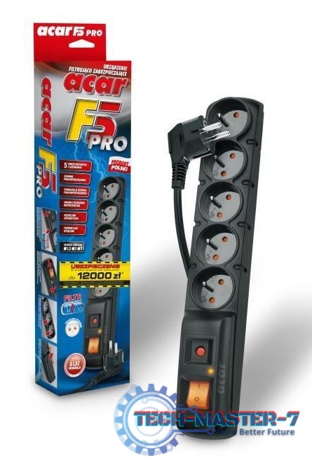 Listwa zasilająca ACAR F5PRO ALP-ACARF5F-----03