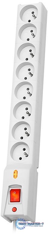 Listwa zasilająca LESTAR LX 810 G-A GR (1.5 m)