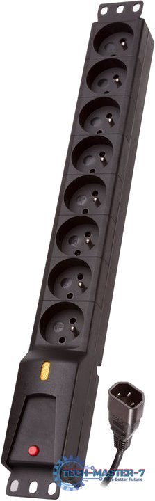 Listwa zasilająca LESTAR LZRM 810BW G-A IEC320 (1.5 m)