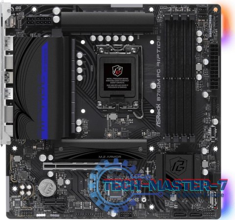 Płyta główna ASROCK B760M PG RIPTIDE LGA1700 MICRO ATX Płyta główna ASROCK B760M PG RIPTIDE LGA1700 MICRO ATX