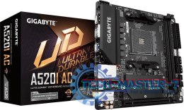 Płyta główna GIGABYTE A520I AC Socket AM4 MiniITX