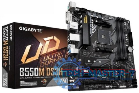 Płyta główna GIGABYTE B550M DS3H Socket AM4 MICRO ATX