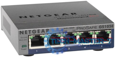 Przełącznik NETGEAR GS105E GS105E-200PES (5x 10/100/1000 )