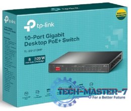 Przełącznik TP-LINK TL-SG1210MP (1x Combo (RJ-45/SFP) )