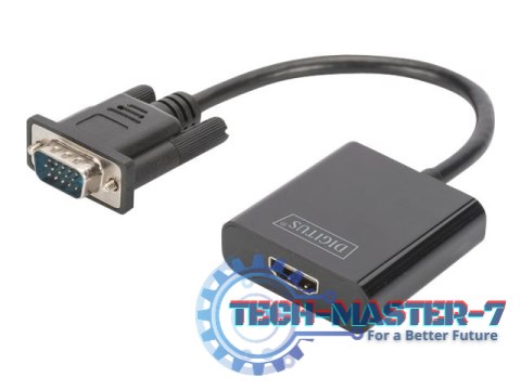 Adapter DIGITUS DA-70473 HDMI - VGA