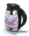 Czajnik ESPERANZA EKK026 (1.7L /2200W /Czarno-srebrno-przezroczysty )